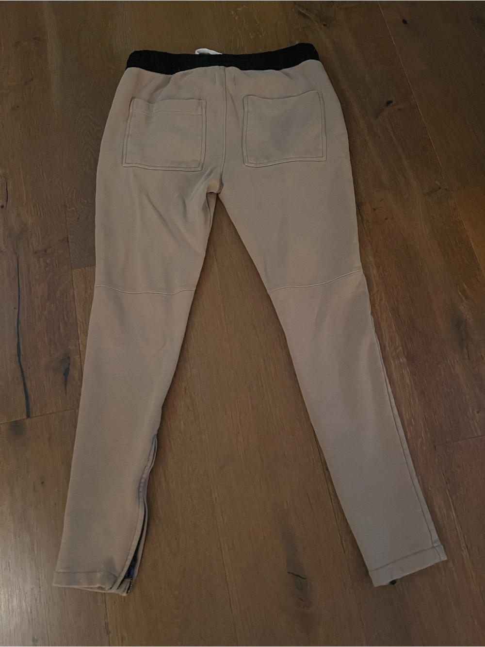 Fear of God Essentials Tan Sweatpants with Black Waistband Size M EUC !!!! - Picture 8 of 11